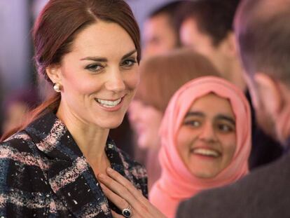 Kate Middleton, la semana pasada en un acto oficial.