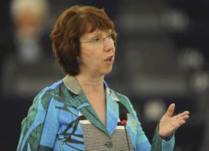 La alta representante de la Unión Europea, la británica Catherine Ashton. EFE/Archivo