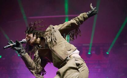 Danielle Balbuena, conocida como 070 Shake, en abril de 2019 en el festival de Coachella, en California.