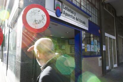 The lottery dealership in A Coruña where the winning ticket turned up.