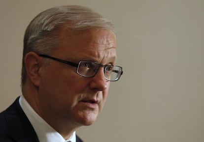 El vicepresidente de la Comisi&oacute;n y comisario de Asuntos Econ&oacute;micos, Olli Rehn. 