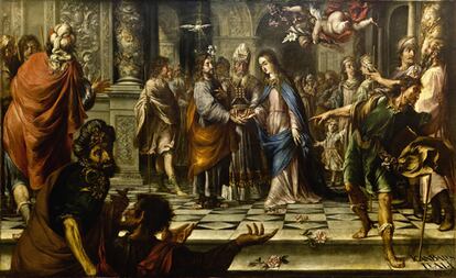 Óleo sobre lienzo del pintor sevillano Juan de Valdés Leal, elaborado en 1657.