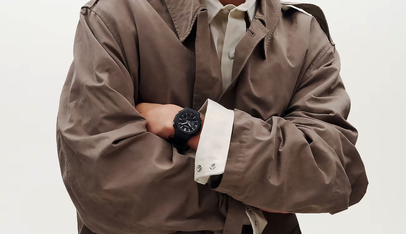 Casio Luxe Black G-Shock 2100, nuevos relojes con un diseño elegante y minimalista 