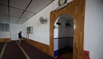 Sala d'oració de la mesquita del Vendrell (Baix Penedès).