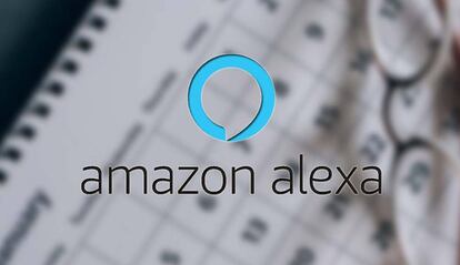 Logo Alexa con un calendario