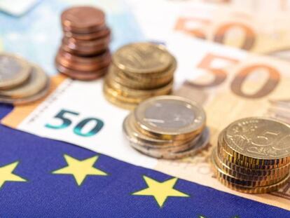 Monedas de la Unión Europea.