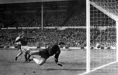 El gol de Hurst en el Mundial de 1966.