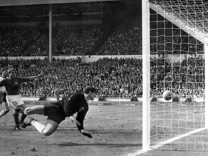 El gol de Hurst en el Mundial de 1966.