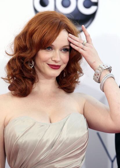 Christina Hendricks no deja indiferente a nadie. Joan Holloway en 'Mad Men' podría llevarse el Emmy a la Mejor actriz de reparto en la categoría de Drama.