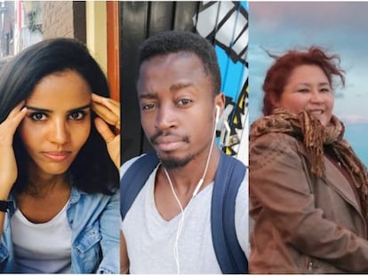 Three victims of racist realtors in Spain.
