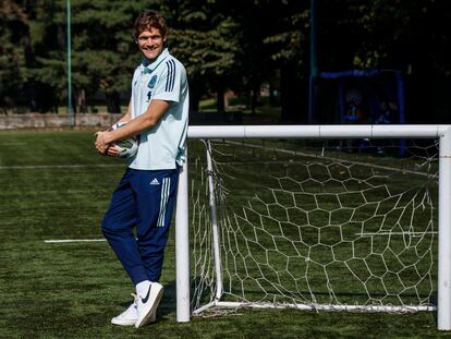 Entrenamiento de la selección española en Milán.  Foto RFEF