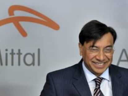 El presidente de la junta directiva de ArcelorMittal, Lakshmi Mittal. EFE/Archivo