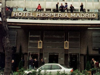 Hesperia del Paseo de la Castellana de Madrid.