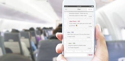 Cada vez más pasajeros optan por usar su propio dispositivo para divertirse a bordo.