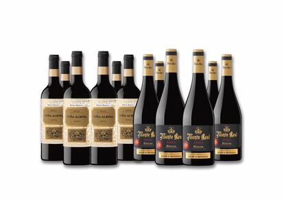 Lote de vinos bodegas riojanas selección 2023, El País Colecciones