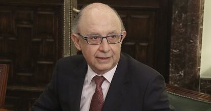 Cristobal Montoro, ministro de Hacienda