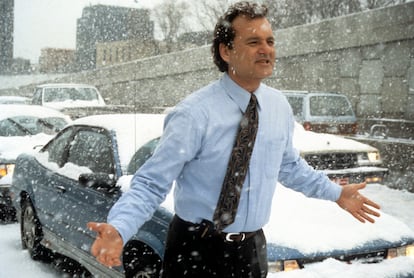 Bill Murray in 'Groundhog Day.'