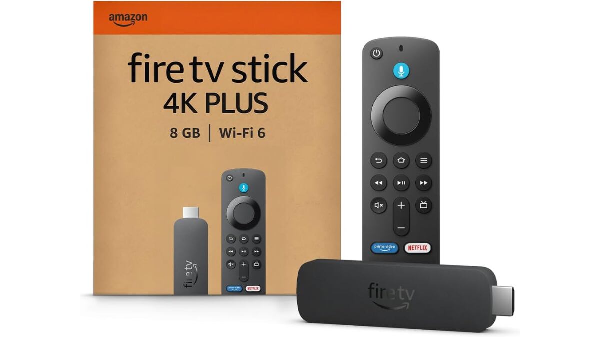Amazon Fire TV Stick 4K Plus.