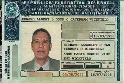 Identificación judicial de José Eduardo Franco dos Reis, quien utilizó una identidad falsa por más de 40 años.