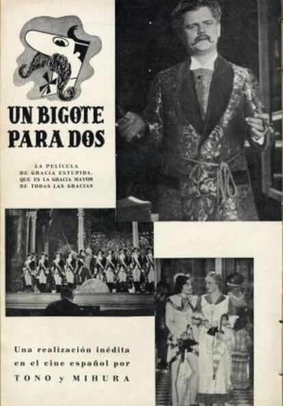 Página de la guía de 'Un bigote para dos'.
