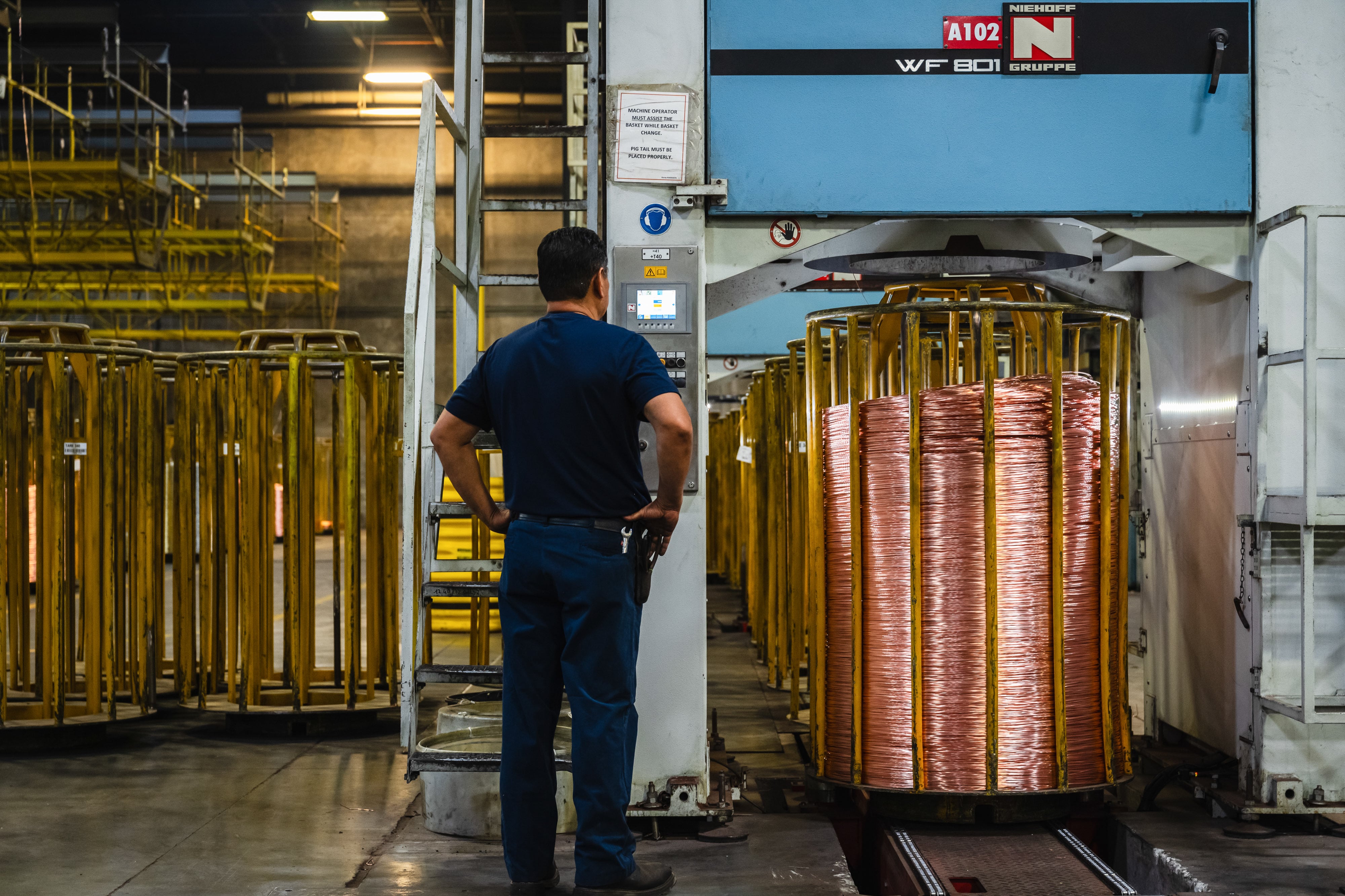 El cobre encadena su racha alcista más larga desde 2017 y se instala en zona de máximos