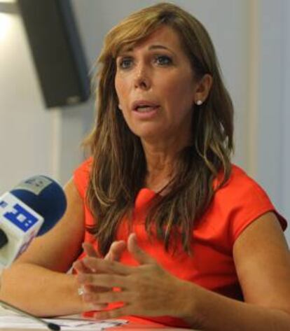 La presidenta del PP catalán, Alicia Sánchez-Camacho. EFE/Archivo