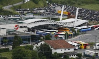 Exteriores de la planta de Irizar en Ormaiztegi.