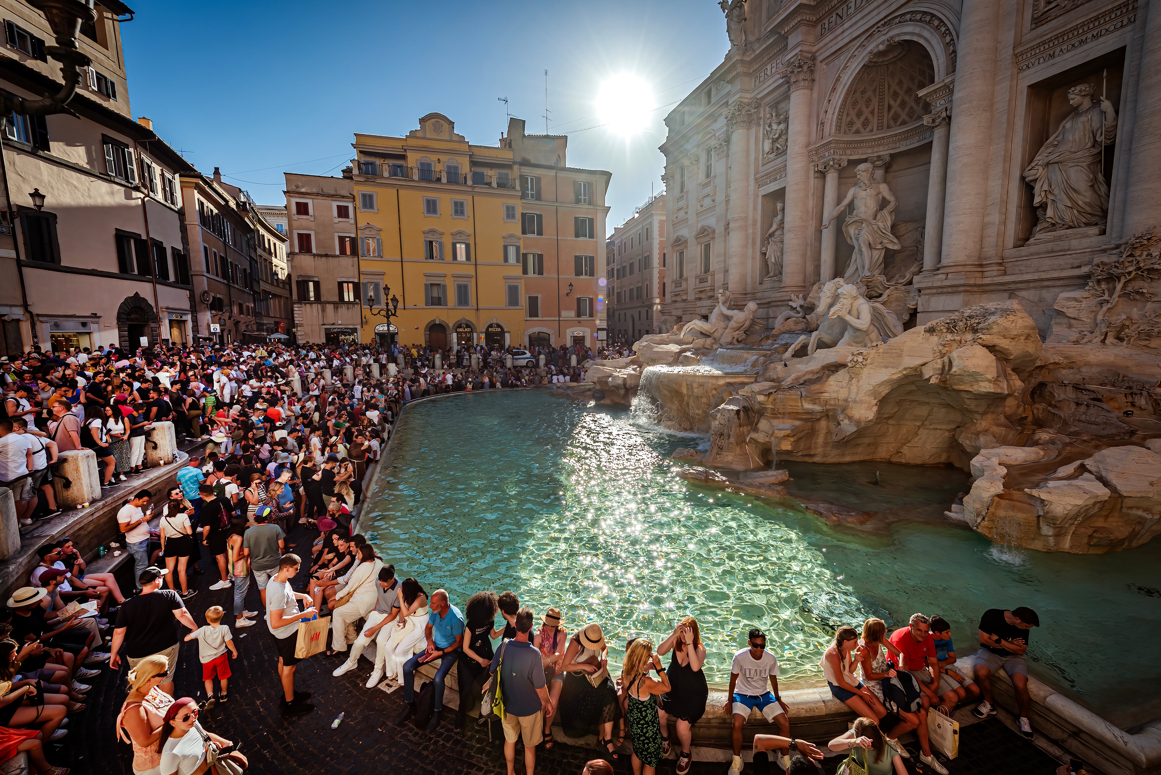 Roma quiere cobrar a los turistas por ver la Fontana de Trevi 