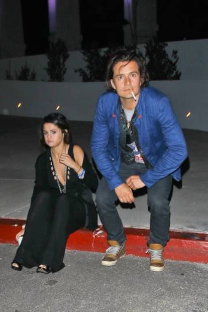 Selena Gomez y Orlando Bllom fueron pillados por los paparazis ya en agosto de 2014, en Los Ángeles.