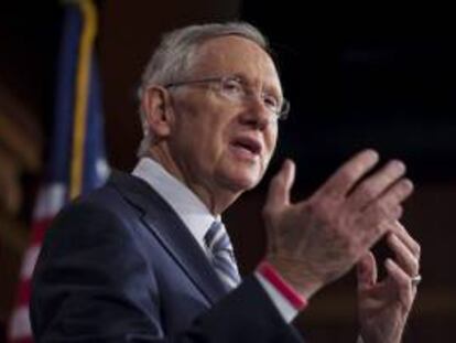 Harry Reid, líder demócrata del Senado de EE.UU.. EFE/Archivo