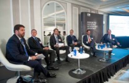 Uno de los paneles del Spanish M&A and Private Equity Forum.