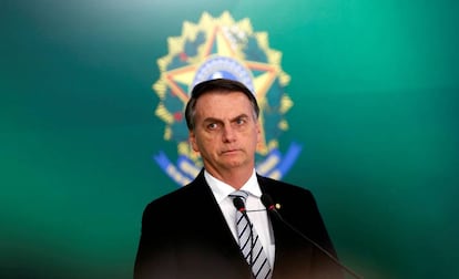 El presidente electo de Brasil, Jair Bolsonaro.