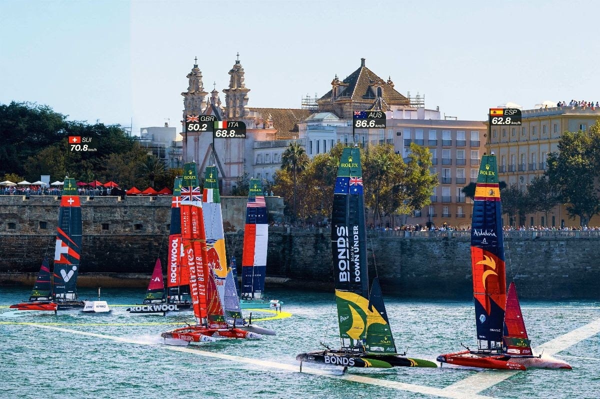 El SailGP español se juega la temporada en el GP de Cádiz