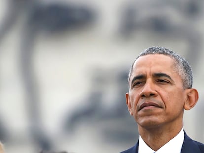 Obama, durante su visita a La Habana en marzo de 2016 como presidente de EE UU.