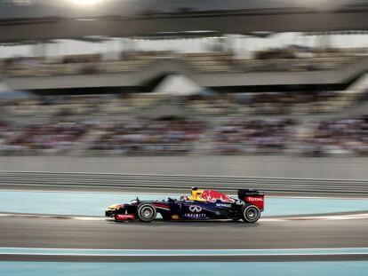 Vettel, en un momento de la carrera.