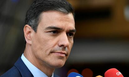 Pedro Sánchez, presidente del Gobierno en funciones.