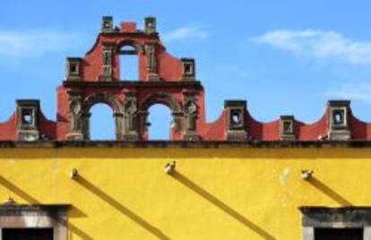 Arquitectura t&iacute;pica de San Miguel de Allende.