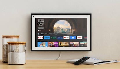 Amazon Echo Show con mando a distencia