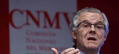 Sebastián Albella, presidente de la CNMV.