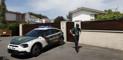 La casa de Pedro Campos, presidente del Real Club Náutico de Sanxenxo, donde se alojará el rey emérito.