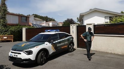 La casa de Pedro Campos, presidente del Real Club Náutico de Sanxenxo, donde se alojará el rey emérito.