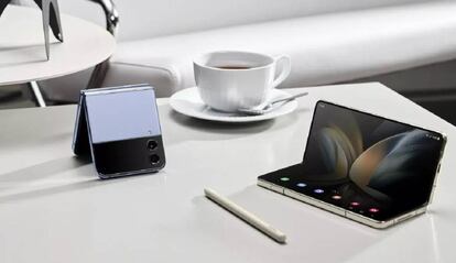 Samsung Galaxy Z Fold4 y Z Flip4