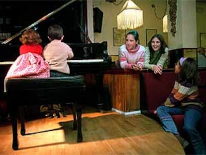 Pequeños músicos en La Fídula