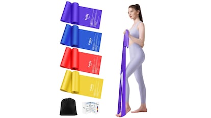 ofertas deportes amazon en bandas elásticas para ejercitar la musculación.