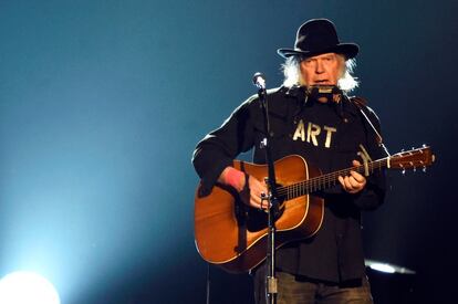 El compositor Neil Young.