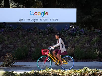 A sede do Google em Mountain View, Califórnia.