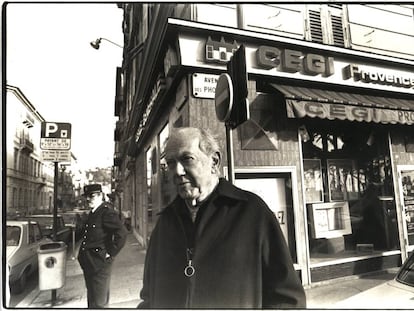 El escritor Graham Greene, en Niza (Francia), en una imagen no fechada.