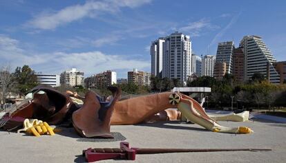 El Parque Gulliver de Valencia.