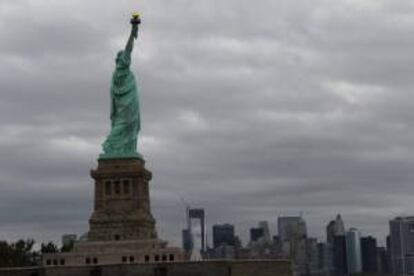 Vista general de la Estatua de la Libertad en Nueva York (NY, EE.UU.). EFE/Archivo