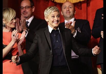 Ellen DeGeneres se cuela este año en el 'Top 10', también la 9º en las redes sociales